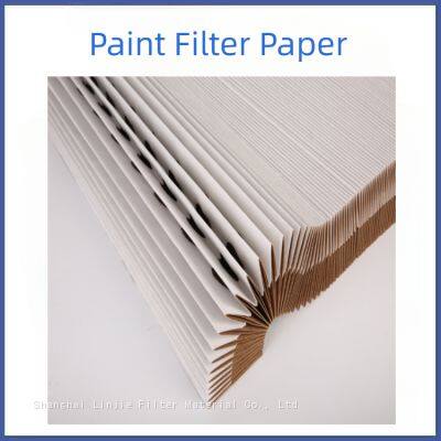 Special Paint Filter Paper for Dry Spray Paint Rooms Wrinkled Paint Filter Paper photo-2