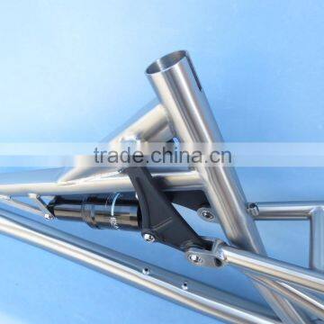 Gr9 Titanium 650B/26er/29er Full Suspension Mountain Bike Frame photo-4