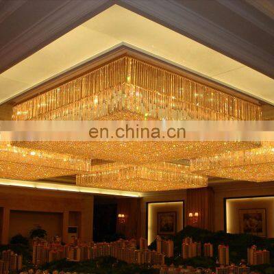 hotel lighting luxury modern gold chandelier pendant light modern crystal chandelier ceiling luxury hanging lights