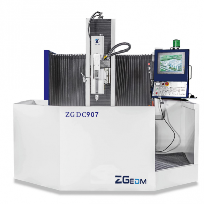Six Axis CNC Edm Drilling Machine Five or Six Axis Machine ZGDC806