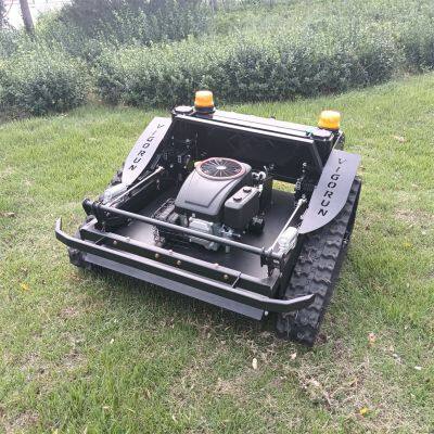 Remote Controlled Mower, China Remote Control Hillside Mower Price, Remote Control Lawn Mower With Tracks for Sale