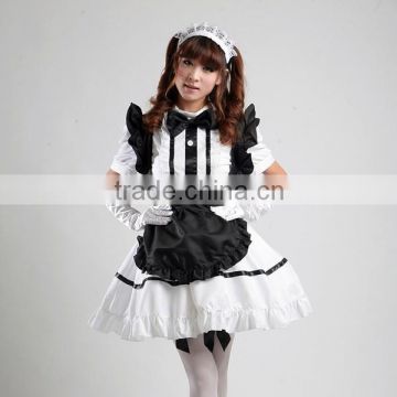 High Quality Uniform Clothes Sexy Dress Japanese Lolita Maid Dress Waitress Costumes Anime Cosplay Halloween Costume Fancy Dress