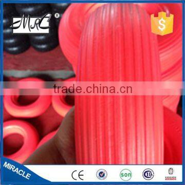 Heavy Duty Small Solid Flat Free Wheelbarrow Wheel PU Foam Wagon Wheel 260x85 3.00-4 photo-2