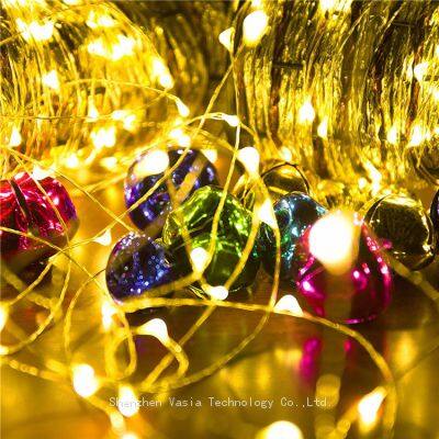 Wholesale 1M 2M CR2032 Battery Fairy String Lights Mini Copper Wire for Party Wedding DIY Crafts photo-2