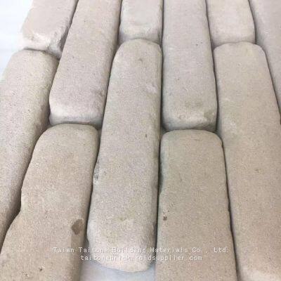 Real Reclaimed Tumbled White Brick Tiles - China Sourced | Rustic Finish, Eco-Friendly | Versatile for Interiors & Exteriors|TAITONE BRICK
