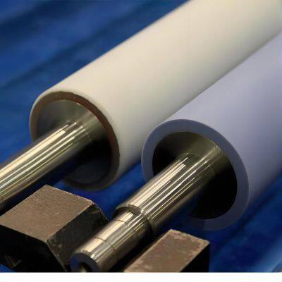 Pu EPDM Rubber Rollers for Digital Textile Flag Printer Fabric Printer Roller Feed Pinch Drive Roller photo-2