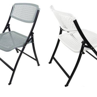 Fashion Simple Plastic Air Leak Folding Chair Project Procurement