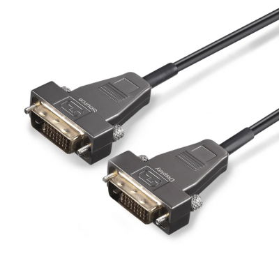 DVI Fiber Active Optical Cable-AOC 10.2Gbps 4K@30Hz