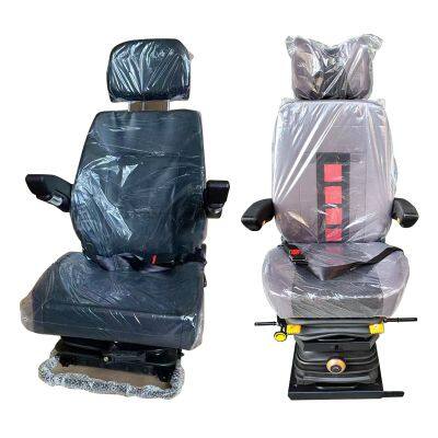 Construction Machinery Parts Excavator Cabin Seat Backhoe  Excavator Parts Seat Operator Seat for Sany