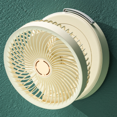 Circular fan desktop folding fan（Wechat:13510231336）
