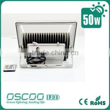 China Oscoo Colorful Light Hot-sale IP65 Die Casting Aluminium CE&Rohs 50 Watt RGB LED Flood Light Decorative Lighting Bar Light photo-4