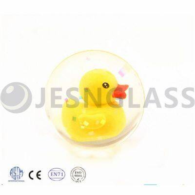 Factory Wholesale Various Design 20mm 27mm 32mm 35mm 38mm 45mm 49mm 56mm 60mm Animal Bouncy Toy Rubber Balls photo-5