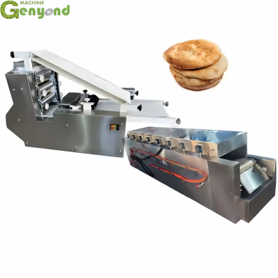 GY Arabic Pita Bread Packing Machine Tacos Chapati Roti Making Machine