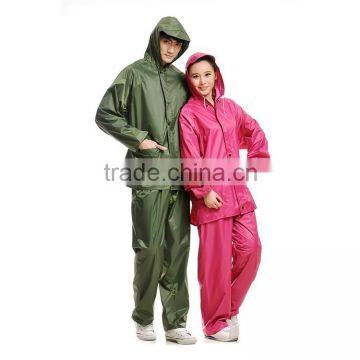 Fashion Nylon Rain Poncho With Pocket photo-2