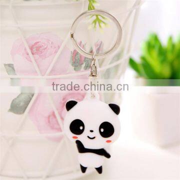 Hot sale custom pvc keyring cute cartoon pvc key chain