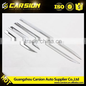 High Quality Stainless Steel Car Part Body Trim Side Door Streamer For Jeep Grand Cherokee 2014 4X4 auto accessories