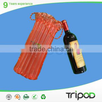 Protect Wine Cushion Plastic Bags Handle, Air Inflatable Bag Export To USA