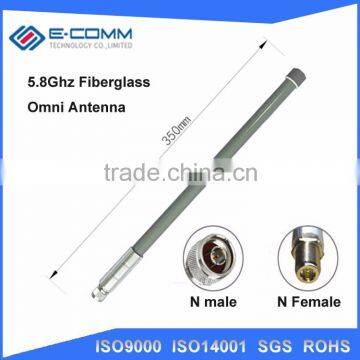 Direct buy from China!! 5.8GHz broadband 5dBi fiberglass Omni antenna with N female connector for Repeater Bridge