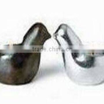 Bird Tea Light Holder Aluminum