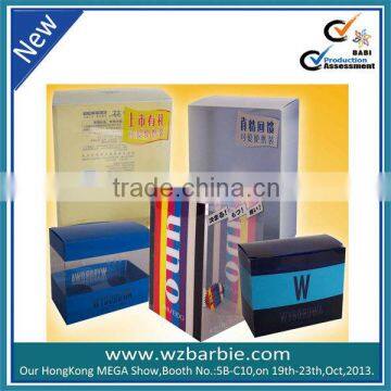 pet pp pvc printing folding box