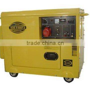 Manufacture KDE8600T3 8-8.5KVA 400/416V Super Silent Type Diesel Power Generating Set