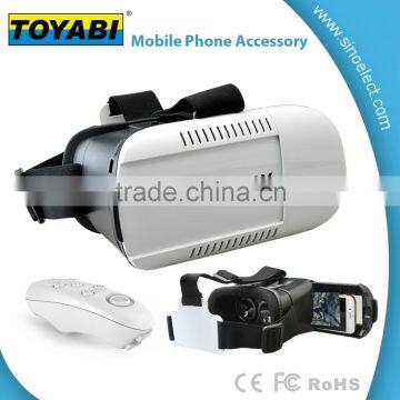 2016 bluetooth xnxx google side by side 3d glasses and 3d virtual reality glasses