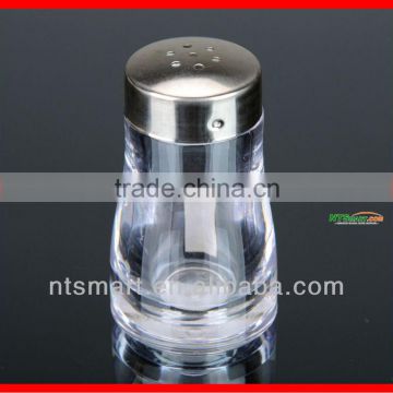 Plastic Spice Bottle With Grinder Cap