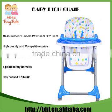 LHB-008 Quality Guarantee PVC+Steel+Plastic Eating Chairs