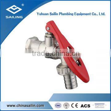 lockable nickel plated forged brass bibcock