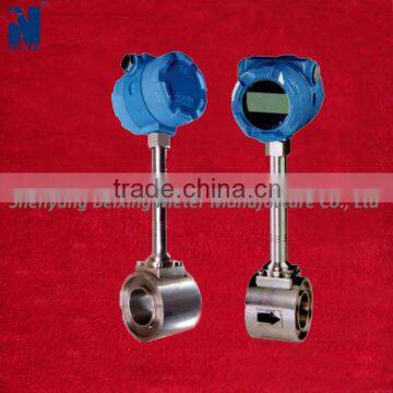Vater gas flow meter with displayer vortex flowmeter