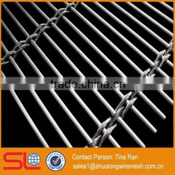 Hebei Shuolong product GKD mesh pattern Partition wall woven wire fabric/stainless steel/elongated mesh