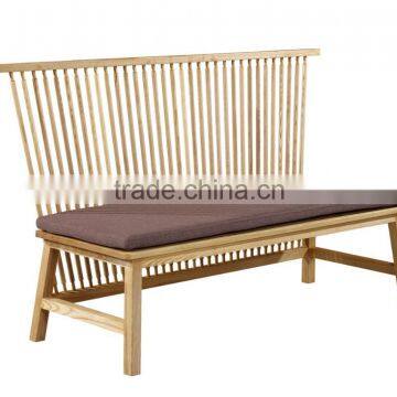 Noval designer chairs Outdoor garden wooden relaxing sofa chair livingroom small wooden sofa