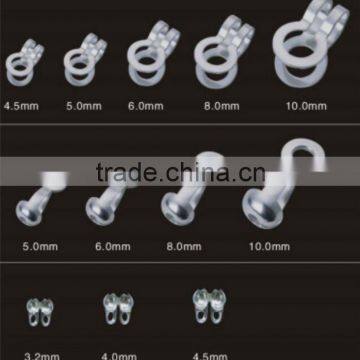 Fashion chain clip end