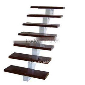 stainless steel straight staircase