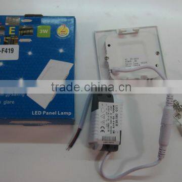 3W and Round Recessed LED Panel Light photo-4
