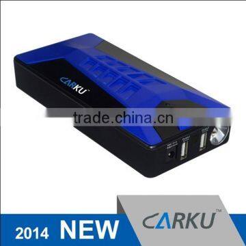 Carku 10000mah peak 400A 12V mini emergency compact jump starter battery booster for car