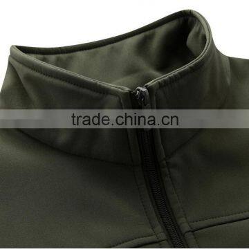 100% Polyester Soft Shell Jacket Outer Shell Jacket Wholesale photo-3