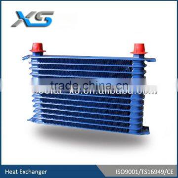 stacked oil cooler