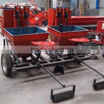 2 rows potato planter machine with seat