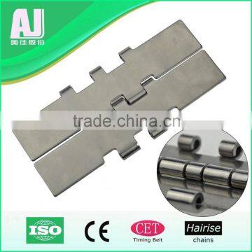 802 stainless steel chain plate industrial drive chains