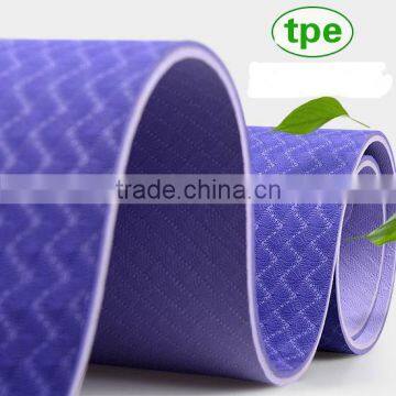 TPE yoga mat customer design home workout gym