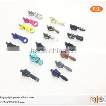 Zinc alloy invisible zipper slider