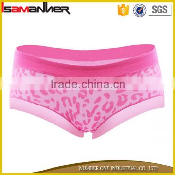 Low waist 100% cotton soft bulk custom underwear for woman