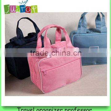 2014 NEW! Dual Zippers Pouch Organizer for Clothes and Cosmetics photo-3