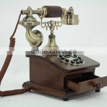 Wooden Decoration Stand Wall Decorative Wall Telephones