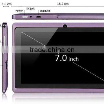 Hot Selling 7 Inch Q88 Allwinner A13 Capacitive Touch Screen Android Tablet PC