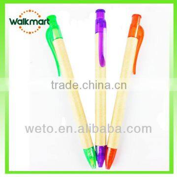 Professtional Manufacture Eco Cheap Kraft Paper Recycled Pen