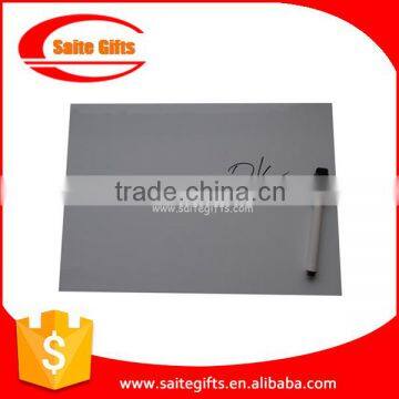 Promotional printed Paper Magnetic whiteboard with marker pen