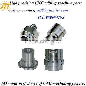 CNC machined high precision stainless steel barrel bushing