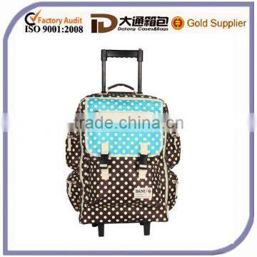 Beautiful convenience soft trolley luggage bag